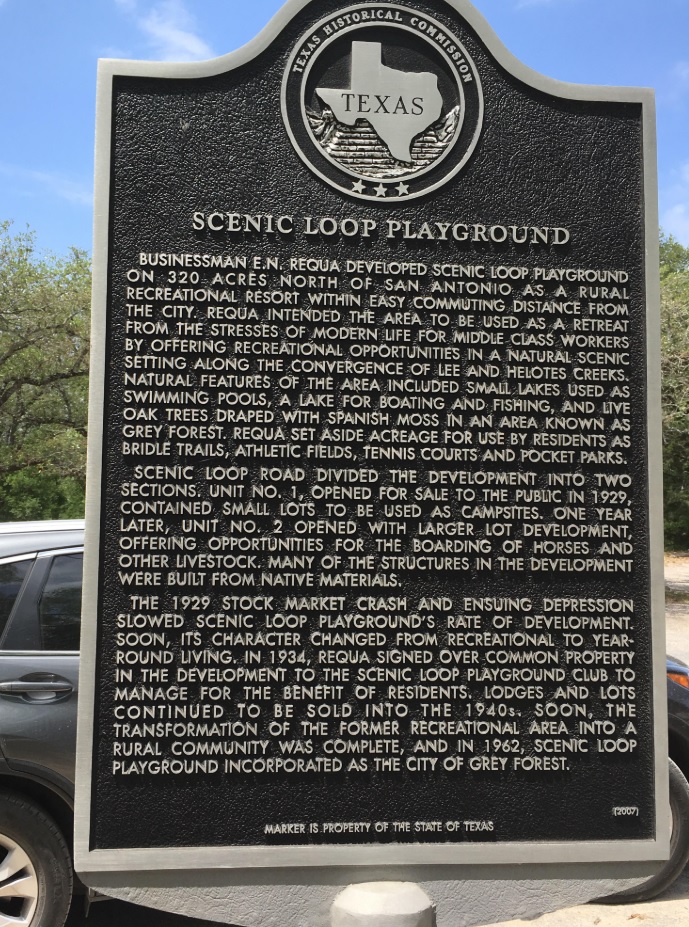 Scenic Loop Playground Historical Marker